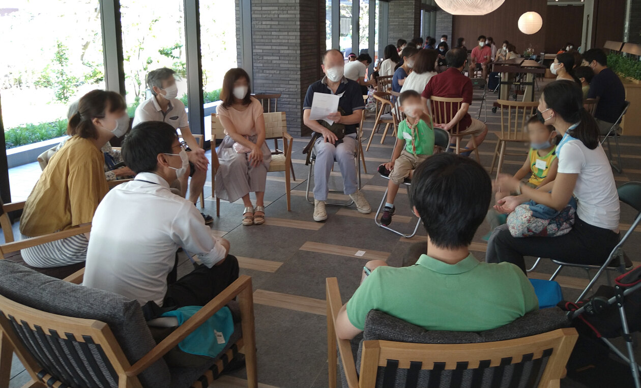 コミュニティ付きマンションイメージ